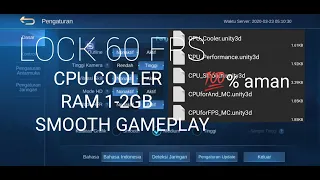 CONFIG LOCK 60 FPS WITH CPU COOLER FOR HP RAM 1- 2GB PATCH ATLAS