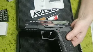 СХП пистолет Retay S2022, (Sig Sauer), никель, кал.9mm P.A.K - Внешний вид