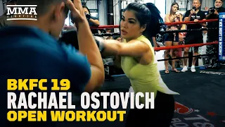 Rachael Ostovich Open Workout | BKFC 19 | MMA Fighting