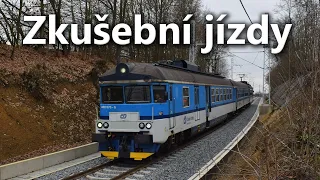 Vláčkaři jsou u toho | Zkušební jízdy Uničov - Šumperk! (10. 12. 2022)