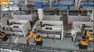 Fully Automatic Robot Window Door Production Machines Line