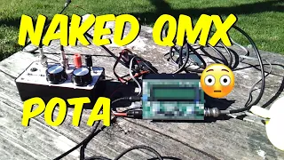 QRP DX: CW POTA WITH MY NEW QMX @ OLD FORT HARROD #parksontheair  #cw #hamradio