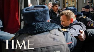 Russian Opposition Leader Arrested Amid Mass Protest in Moscow | TIME
