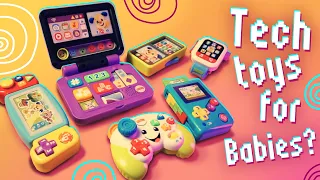 Reviewing Gamer Tech Toys for Babies 👶