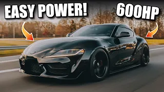 WANT A FAST MANUAL SUPRA? THIS IS ALL YOU NEED.. (The B58 is EFFORTLESS!)