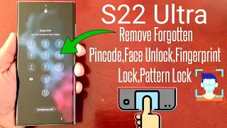 Samsung Galaxy S22 Ultra How to Remove Forgotten Pin/Password|Fingerprint Lock|Face Unlock ID|