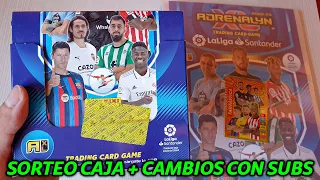 SORTEO CAJA ACTUALIZACIÓN ADRENALYN XL 2022-23 LIGA SANTANDER + CAMBIOS CON SUSCRIPTORES