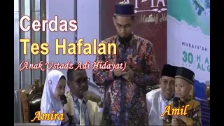 Cerdasnya Kamil Anak Ustadz Adi Hidayat, Lc. MA | Alhamdulillah Amara dapat Hadiah Beasiswa