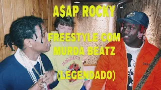 A$AP Rocky faz freestyle no studio com Murda Beatz (LEGENDADO)