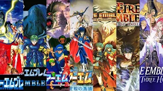 Graphical Evolution of Fire Emblem (1990-2019)