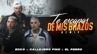 ECKO, Callejero Fino, El Perro - Te Escapas De Mis Brazos (Remix) (Video Oficial)