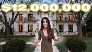 INSIDE AN INCREDIBLE $12,000,000 MANSION | DALLAS, HIGHLAND PARK