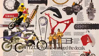 The Yamaha YZ125's history (1974 -2023)