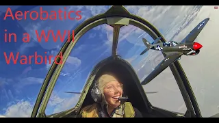 ONCE IN A LIFETIME OPPORTUNITY | Flying in a Dual Control P-40 Warhawk | Aerobatics