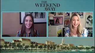 THE WEEKEND AWAY Interviews! Leighton Meester Talks Playing Blair Waldorf, New Film & Adam Brody!