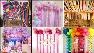 Crepe Paper Decor Ideas | Party Decoration Ideas | Birthday Decor Ideas | Amazing Craft Ideas