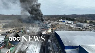 Cleanup efforts continue after toxic Ohio train derailment | ABCNL