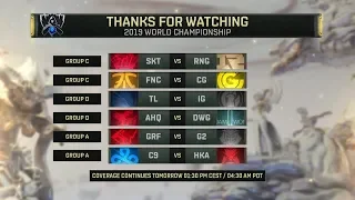 Worlds 2019 Day 2 Highlights ALL GAMES Group Stage