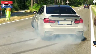 BMW ///M Cars leaving BimmerFest 2023 - 840HP M140i, Turbo E30, 1000HP M5, MH4 GTR, 1M Coupe,...