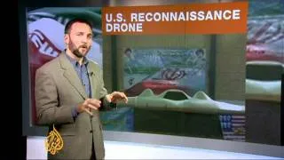 Iran displays purported US drone