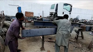 Amazing Manufacturing Process Of Isuzu Truck Chassis Converting 4 Meters to 7 Meters||Truck World1||