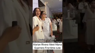 Niana Guerrero Excited Niyang Na Meet Si Marian Rivera #shortsvideo #youtubeshorts