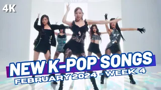 NEW K-POP SONGS | FEBRUARY 2024 (WEEK 4)