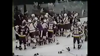 Los Angeles Kings vs Philadelphia Flyers (Bench-clearing brawl) Dec. 6/1979