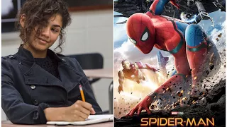 ON THE SET Spider-Man Homecoming Interview Zendaya