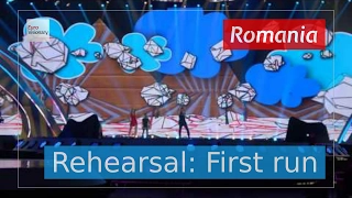 Ilinca ft. Alex Florea - Yodel It! - Romania - Live - Full Rehearsal - Eurovision 2017 (4K)