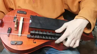 Hurdy gurdy.  Made by Vadym Partsii.