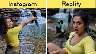 Wei Sawdong- Meghalaya Insta vs Reality! | Wei Sawdong Falls Cherrapunji Meghalaya #travelwithshenaz