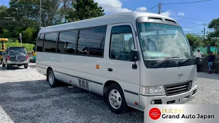 Toyota Coaster Bus is now ready to be shipped to Bermuda.🇧🇲 | Grand Auto Japan Co., Ltd,,🇯🇵