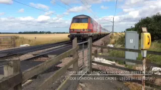 Trains At: Frinkley Lane Foot Crossing (03/08/2016)