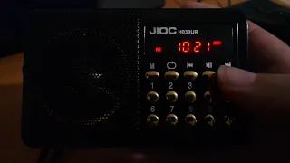 Jioc H033UR инструкция на русском   обзор недорогого радиоприёмника