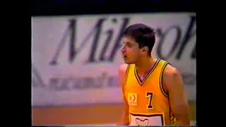 SUREAL Toni Kukoč (Jugoplatika Split) Highlights vs. Partizan Belgrade (Apr.28, 1991)