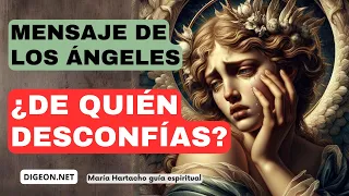 ¿DE QUIÉN DESCONFÍAS? 💌MENSAJE de los ÁNGELES PARA TI - DIGEON -  Ángel del Camino - Enseñanza VERTI