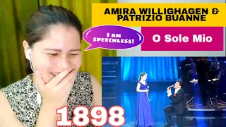 AMIRA WILLIGHAGEN & PATRIZIO BUANNE - O SOLE MIO - ORDINARY SINGER REACTION