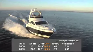 Sea Ray 450 Sedan Bridge   Boat Test