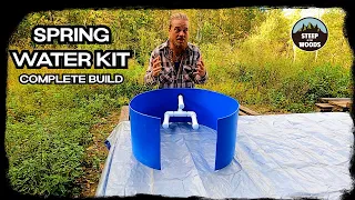 How to Build a Spring Development Kit Step by Step - Start to Finish Water Collection DIY