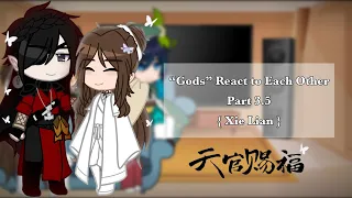 “Gods” React to Each Other || Part 3.5 || { Xie Lian }