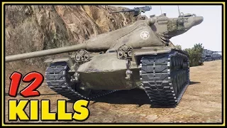 T57 Heavy - 12 Kills - World of Tanks Gameplay