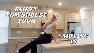 VLOG: Empty Townhouse Tour | Moving into Our New Home