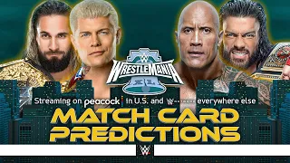 WWE WrestleMania XL - Match Card Predictions [v2]