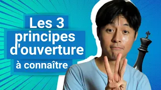 Les 3 principes de l'ouverture à connaître aux échecs - Partie pédagogique