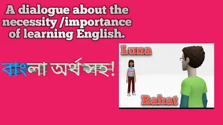 A dialogue about the necessity of learning English
