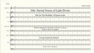 Ode Eternal Source of Light Divine  G F Händel