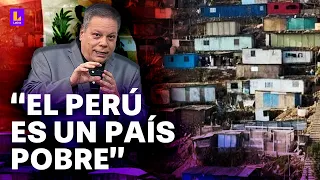 Carlos Parodi: "El Perú es un país pobre y eso hay que decirlo"