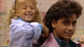 Steph cuts Jesse's Hair And Punishes Herself  [Full house]