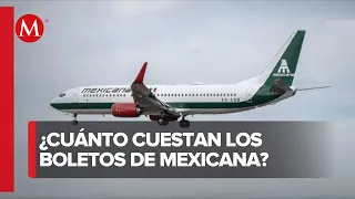 Mexicana de Aviación abre venta de boletos de avión con "precio especial"; éstas son sus tarifas